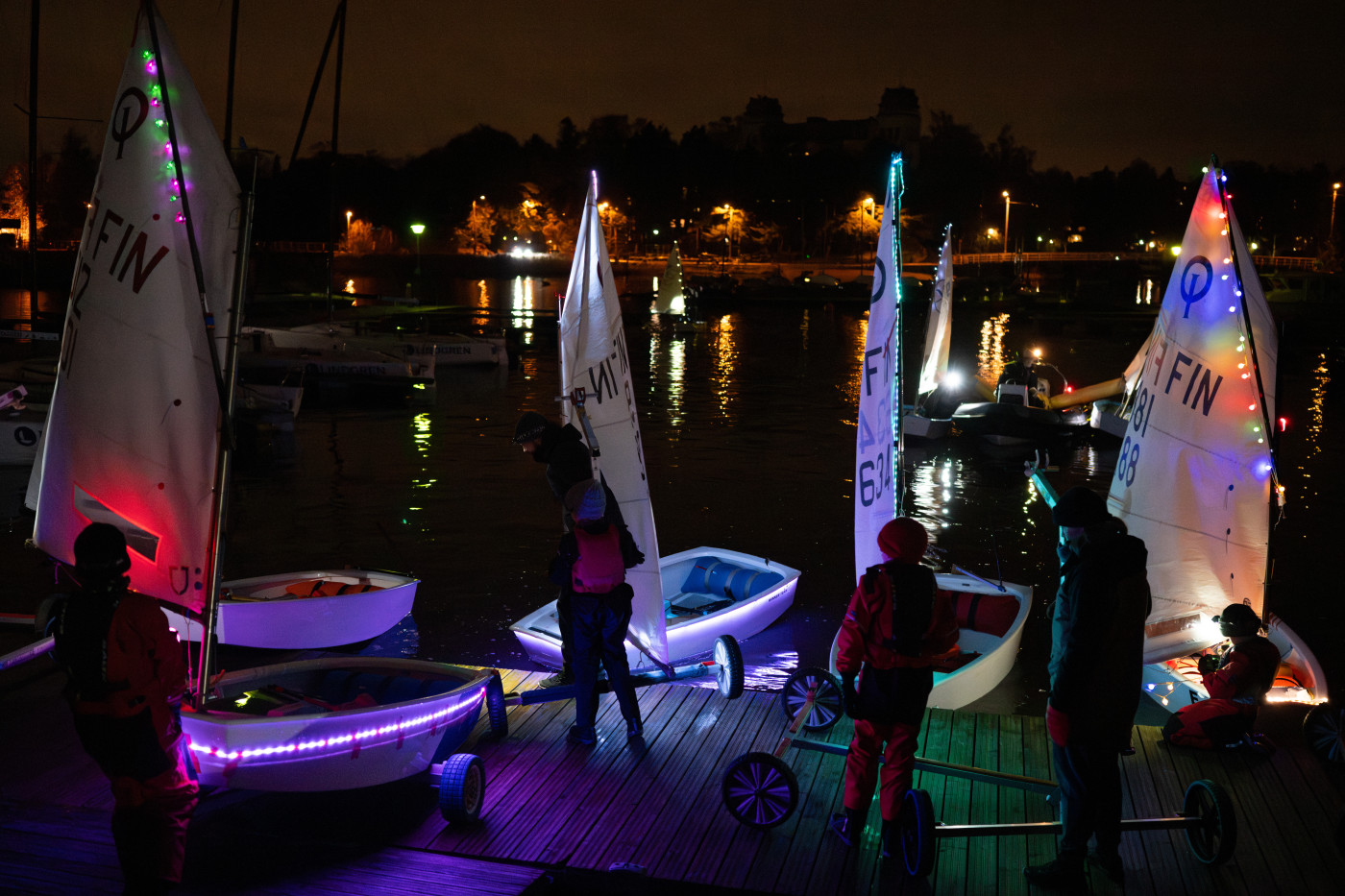 Pannlampssegling 2023, foto Jari Salo